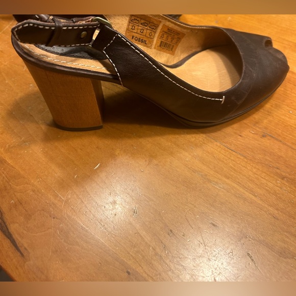 Fossil Peep Toes - Picture 11 of 14